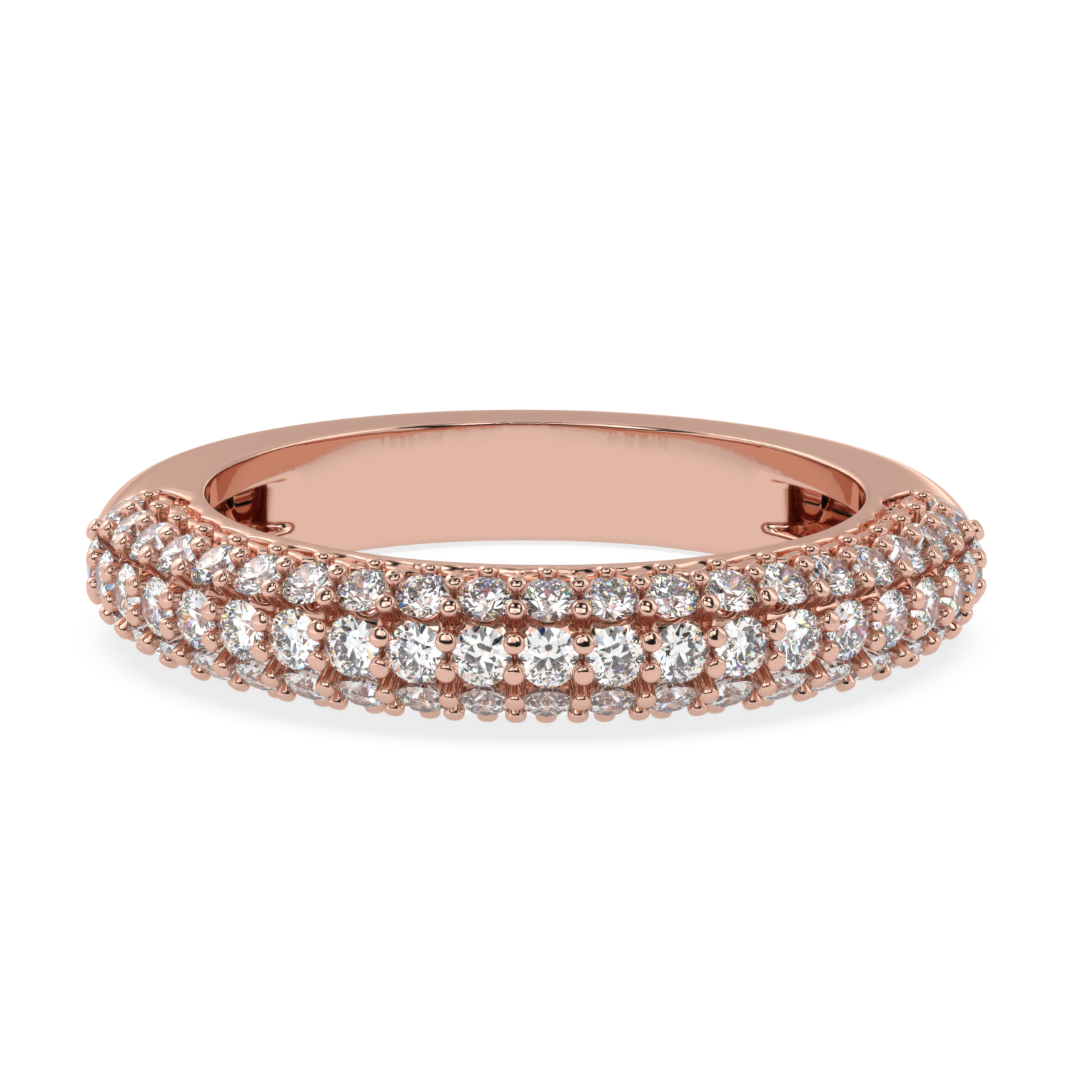 0.82 Carat G Color VS1 Clarity Diamond Studded Natural Diamond Ring.